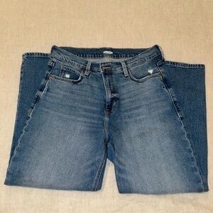 OLD NAVY - dark wash cropped jeans